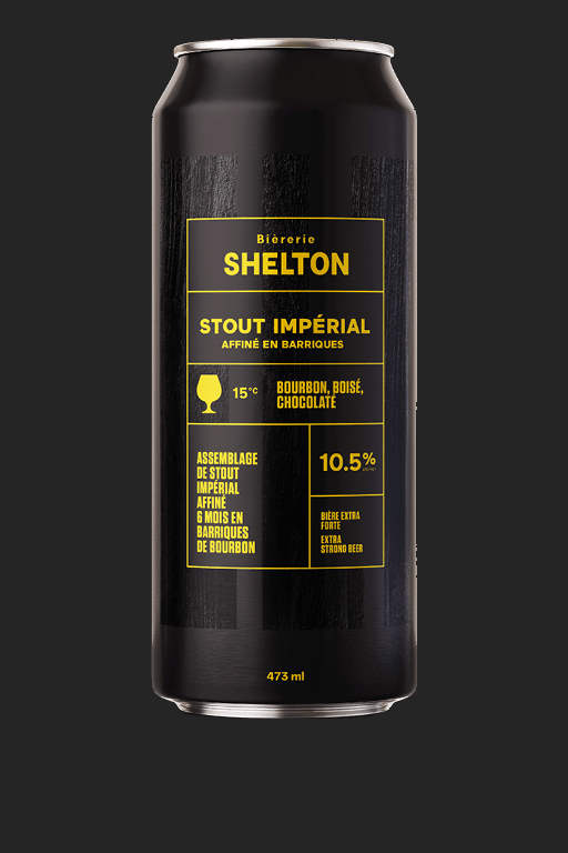 Bièrerie Shelton Stout impérial affiné en barriques de bourbon