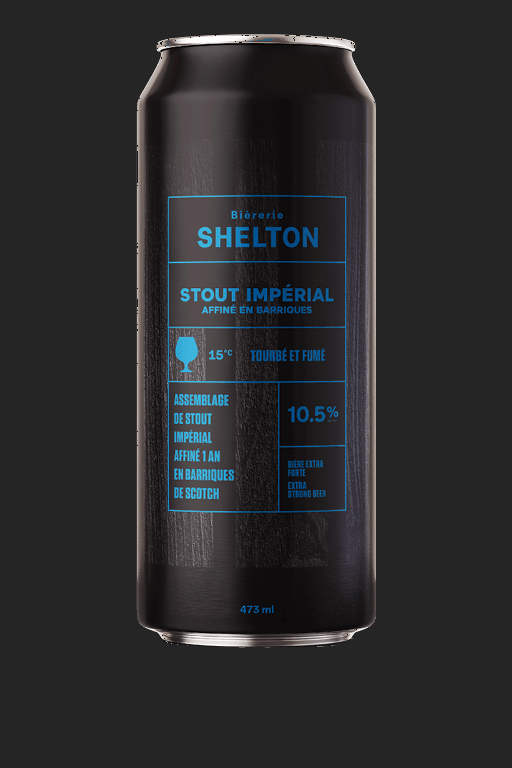 Bièrerie Shelton Stout impérial affiné en barriques de scotch